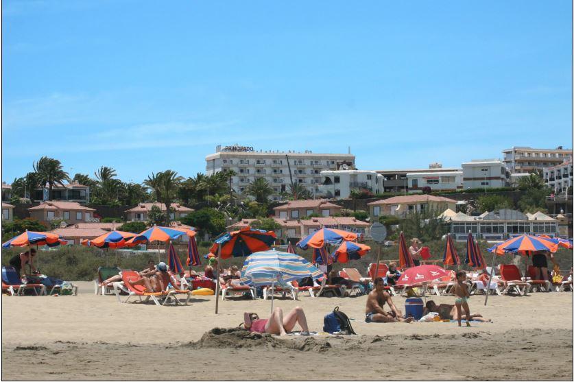 Principado Hotel Playa del Inglés Buitenkant foto